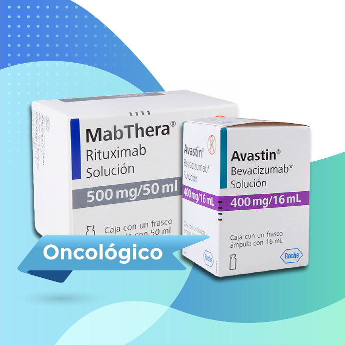 avastin 400mg/16ml caja con frasco