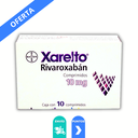 XARELTO 10MG C/10 COMPRIMIDOS RIVAROXABAN LAB BAYER
