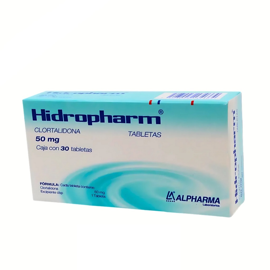 CLORTALIDONA 50 MG C/30 TAB HIDROPHARM LAB ALPHARMA