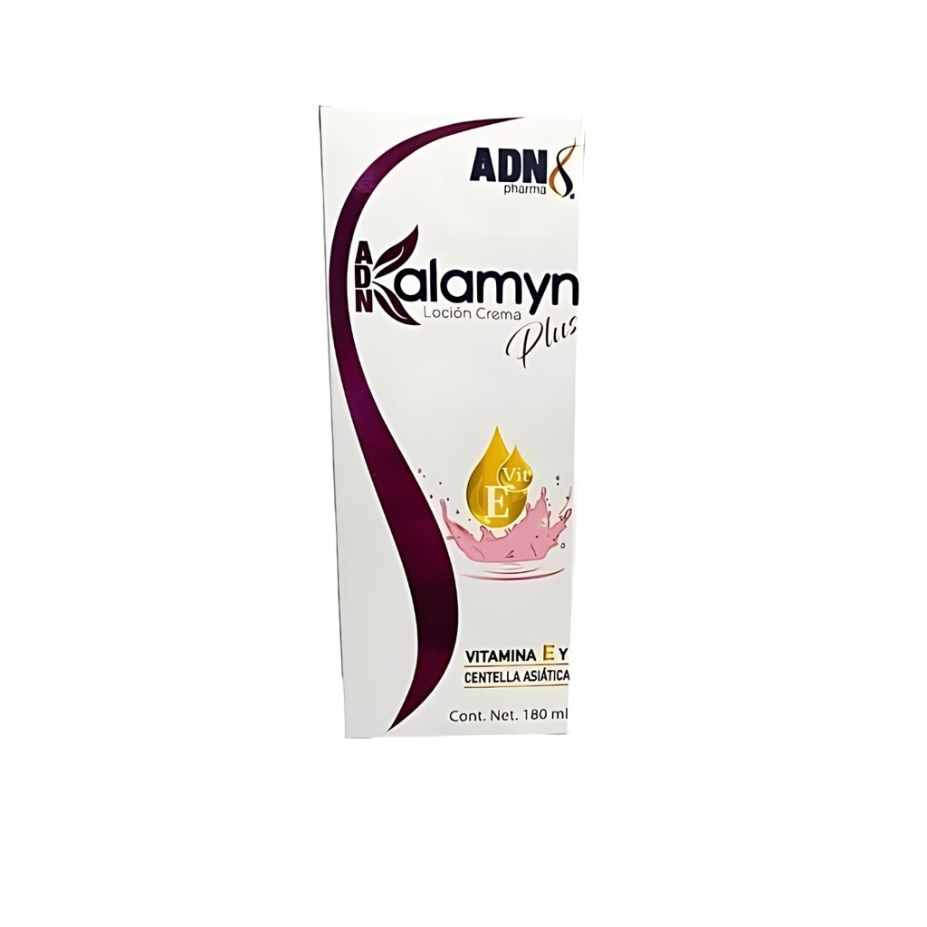 KALAMYN PLUS 180 ML LOCION CREMA CON VITAMINA E Y CENTELLA ASIATICA LAB ADN PHARMA