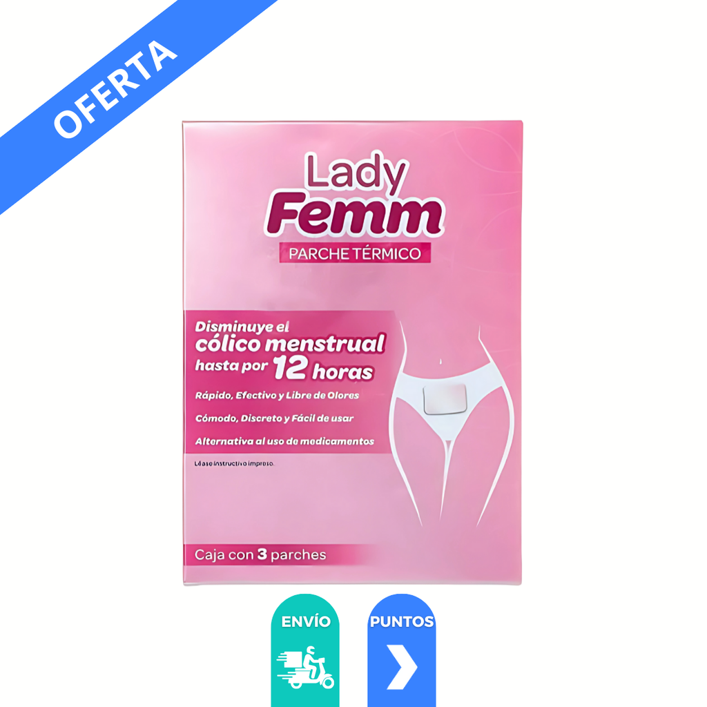 PARCHE TERMICO C/1 PZA LADY FEMM LAB MAVER