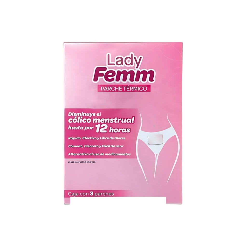 PARCHE TERMICO C/1 PZA LADY FEMM LAB MAVER