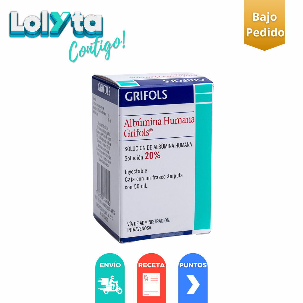 [53] ALBUMINA HUMANA 20% SOL INY 10G/50ML