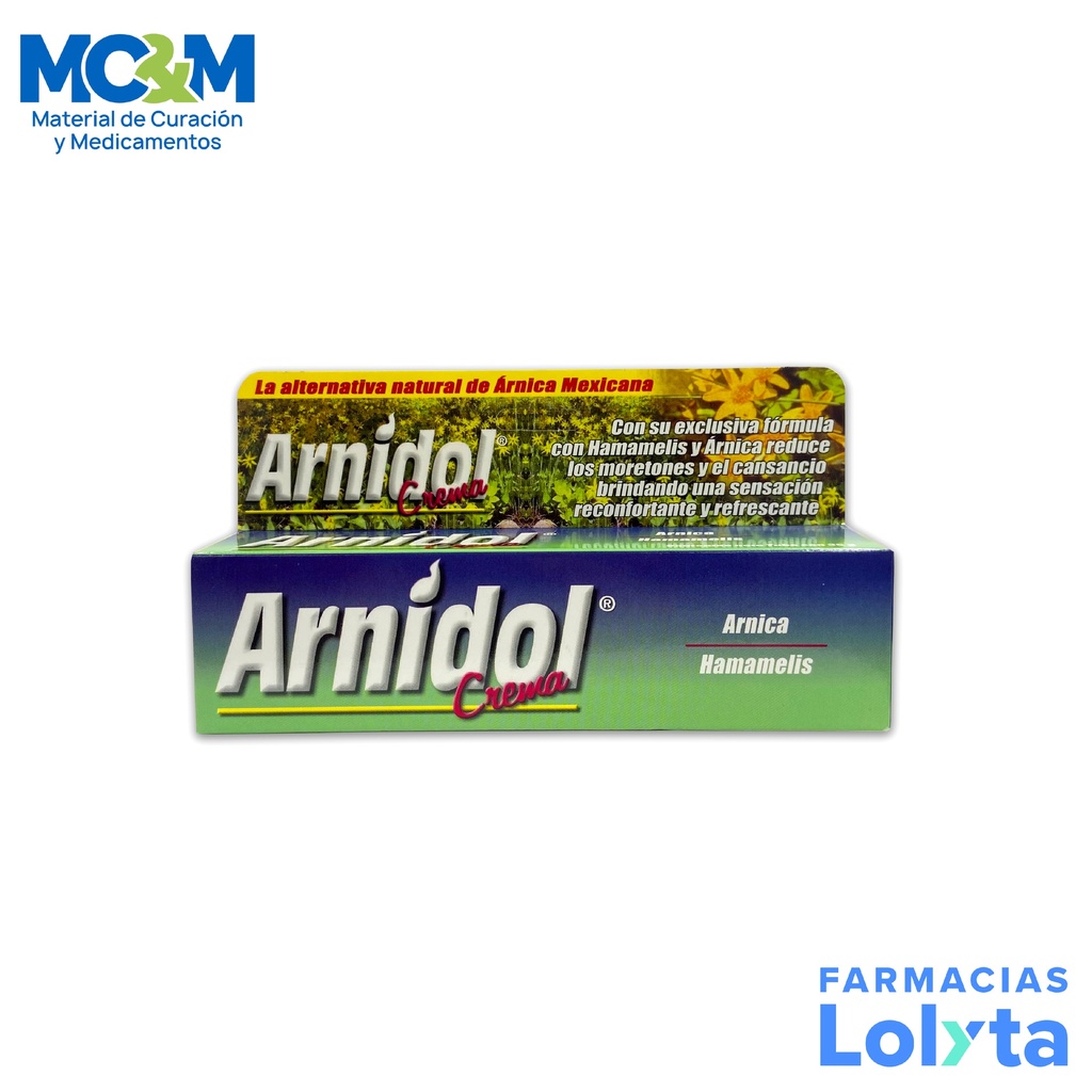 [100] ARNIDOL CREMA C/35 G ARNICA HAMAMELIS LAB BIO SALUD