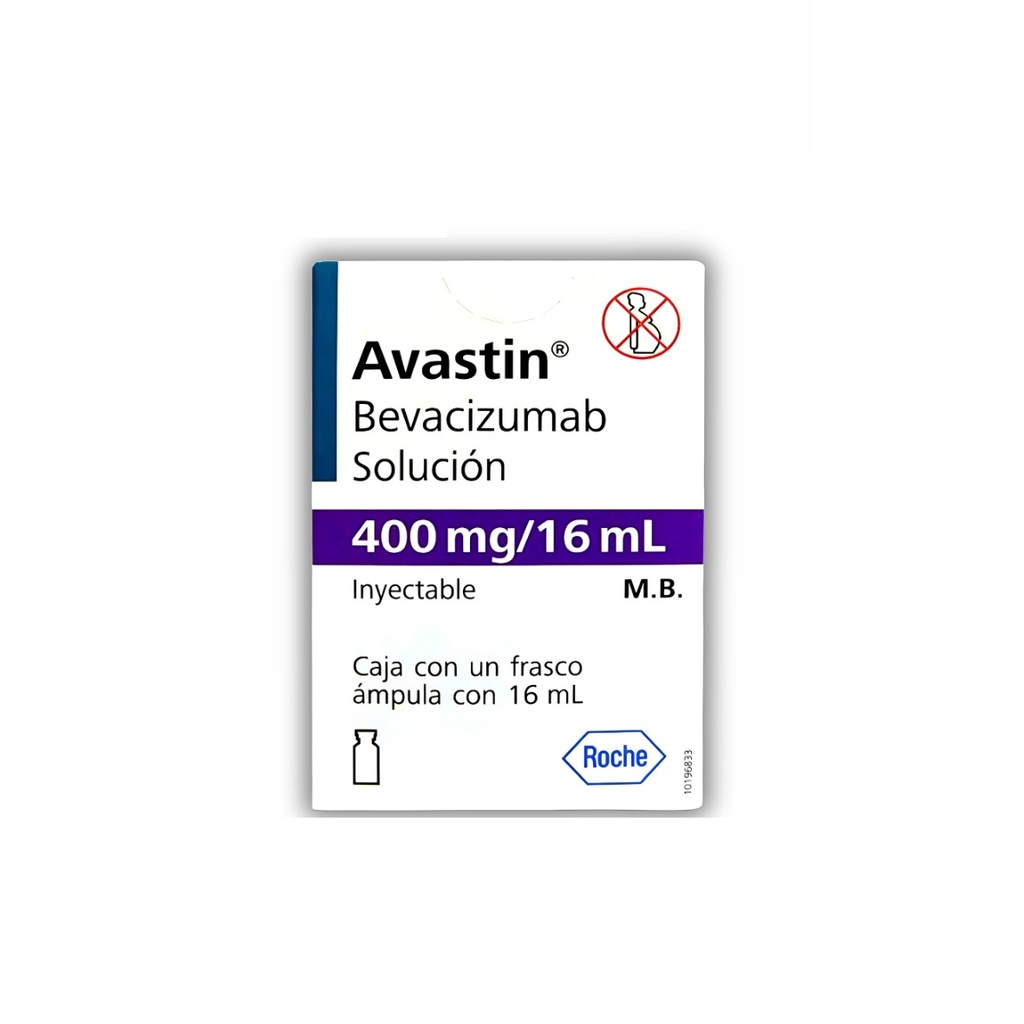 AVASTIN SOL INY 400 MG/16 ML BEVACIZUMAB LAB ROCHE (RF)