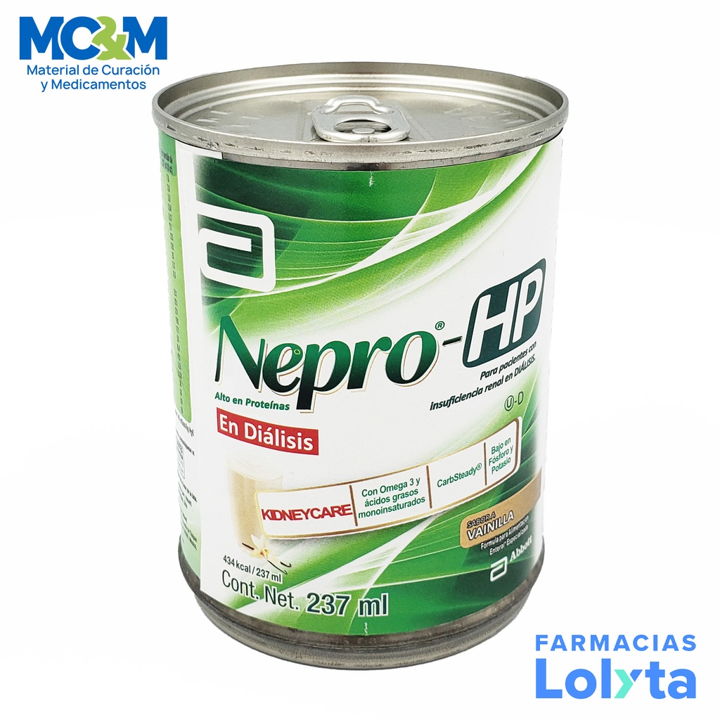 SUPLEMENTO NEPRO HP 237 ML LAB ABBOTT