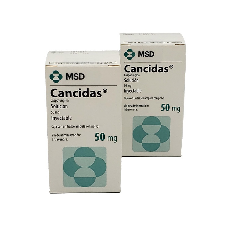 [214] CANCIDAS SOL INY 50 MG CASPOFUNGINA LAB MSD (RF)