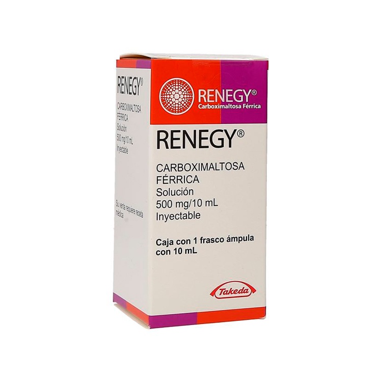 RENEGY SOL INY 500MG/10ML CARBOXIMALTOSA FERRICA LAB TAKEDA