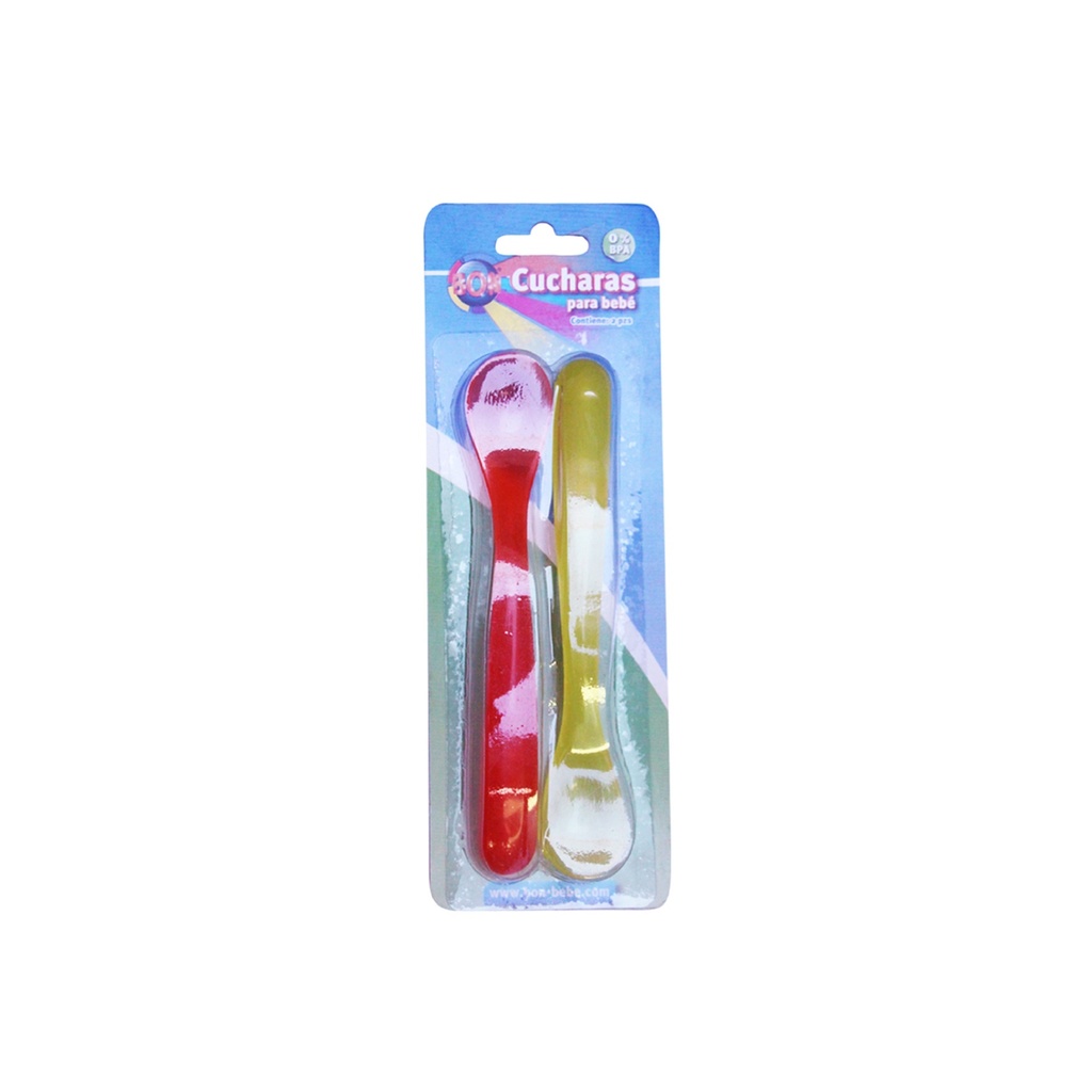 CUCHARAS PARA BEBE C/2 PZAS BON DE MEXICO
