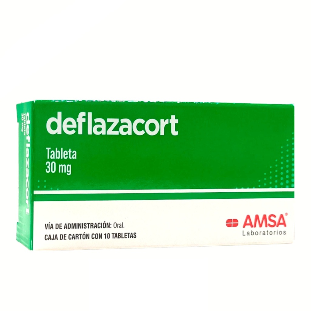 DEFLAZACORT 30 MG C/10 TAB LAB AMSA