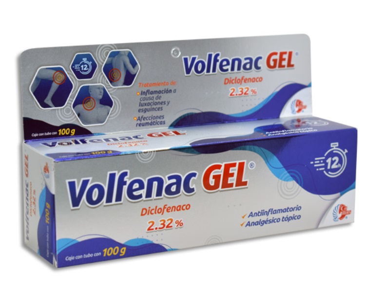 DICLOFENACO GEL 2.32% C/100 G VOLFENAC LAB COLLINS