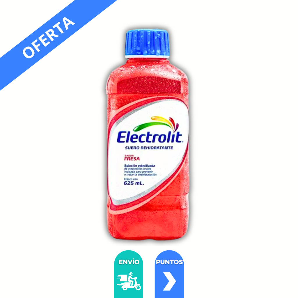 ELECTROLIT SUERO ORAL FRESA 625 ML PISA