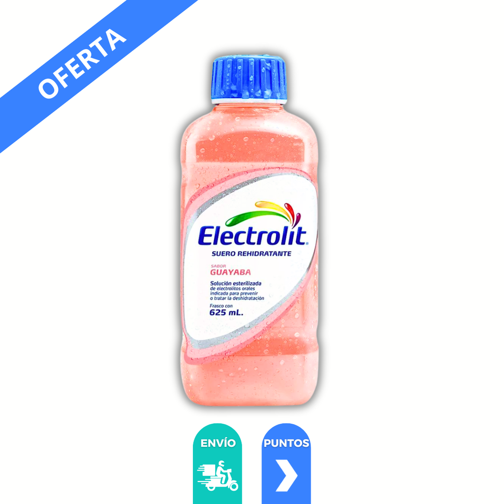 ELECTROLIT SUERO ORAL GUAYABA 625 ML PISA