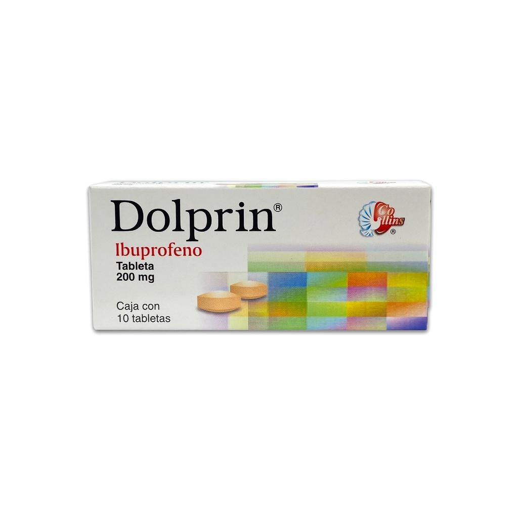 IBUPROFENO 200 MG C/10 TAB DOLPRIN LAB COLLINS