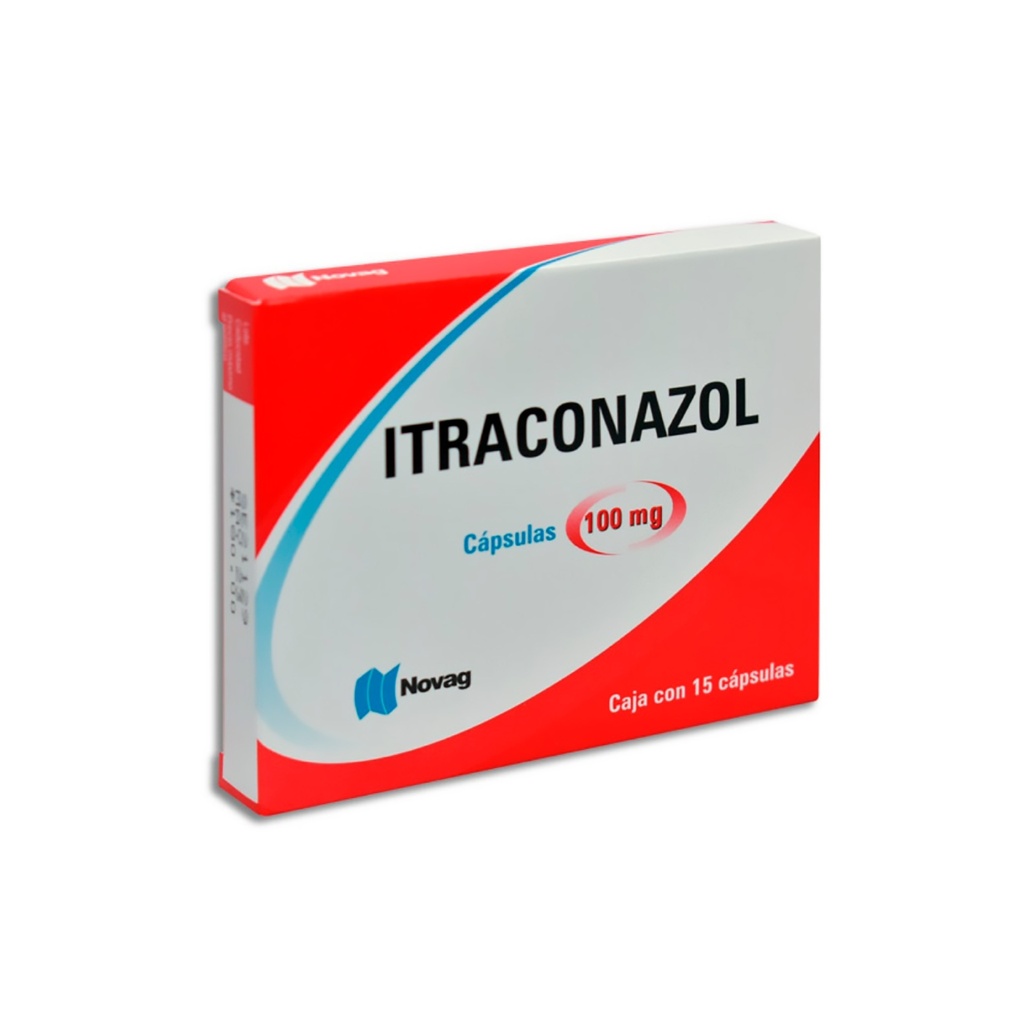 ITRACONAZOL 100 MG C/15 CAP LAB NOVAG