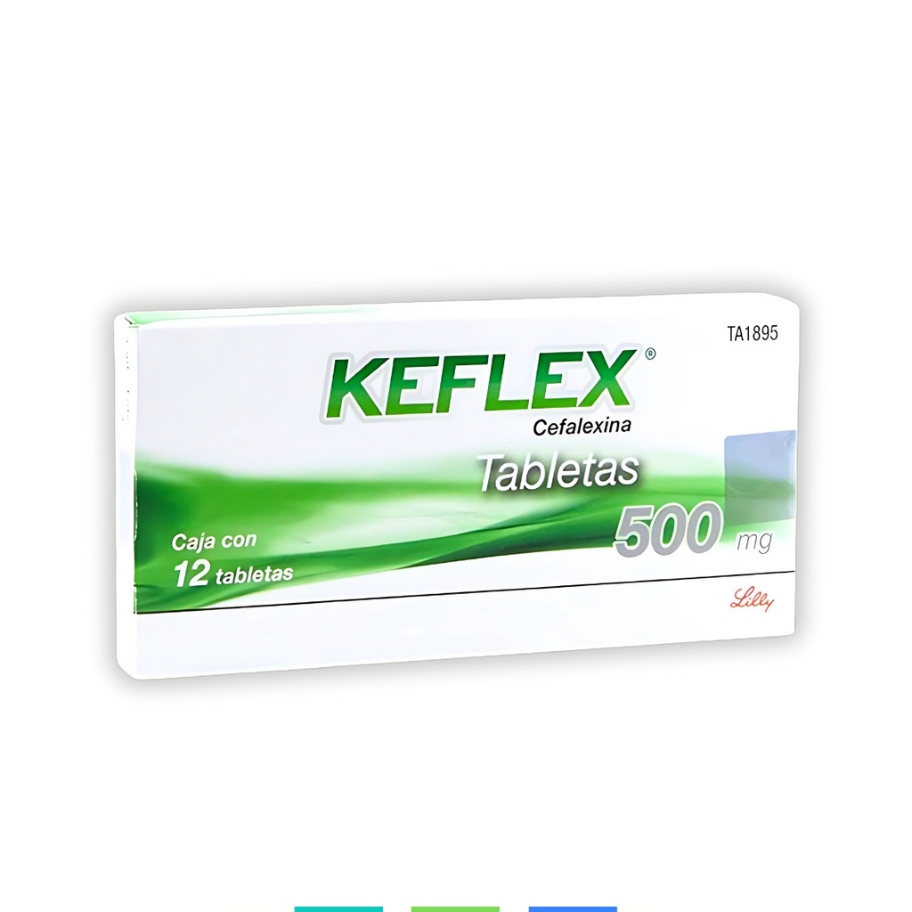 KEFLEX 500 MG C/12 TAB CEFALEXINA LAB EUROFARMA