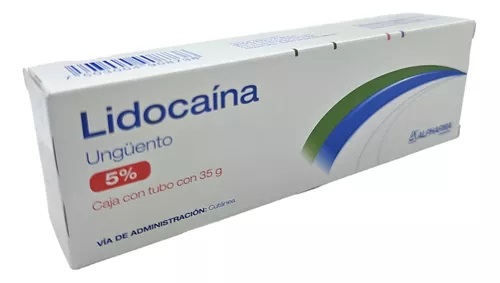 LIDOCAINA UNGÜENTO 5% C/35 G LAB ALPHARMA