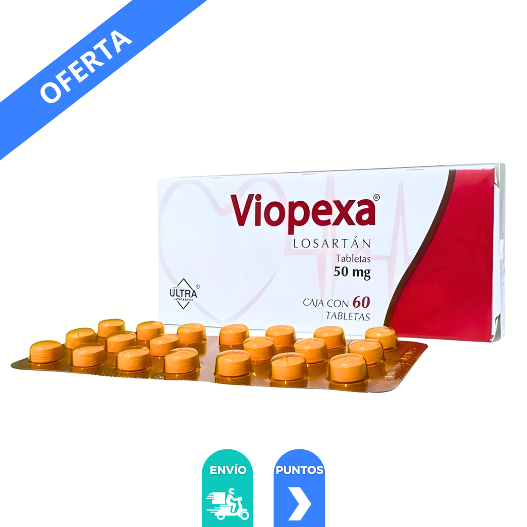 [4790] LOSARTAN 50 MG C/60 TAB VIOPEXA LAB ULTRA