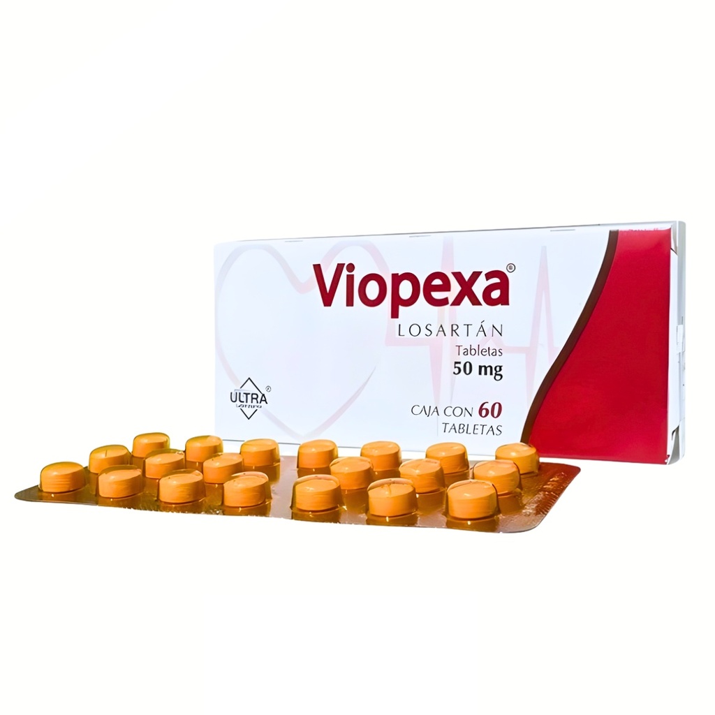 LOSARTAN 50 MG C/60 TAB VIOPEXA LAB ULTRA