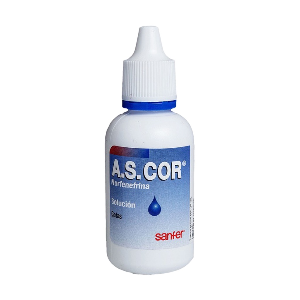 [549] AS COR SOLUCION ORAL 10 MG/ML FCO C/24 ML NORFENEFRINA LAB SANFER