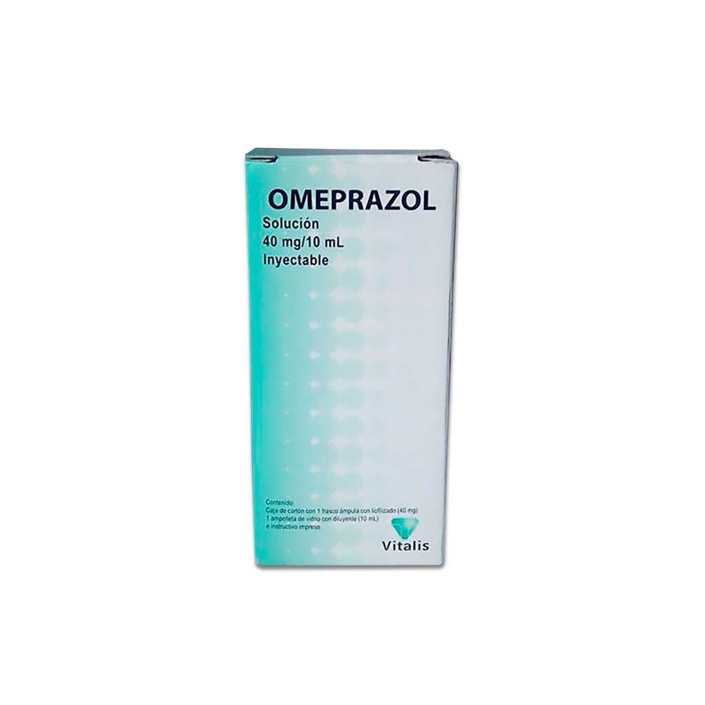 OMEPRAZOL SOL INY 40 MG/10 ML LAB VITALIS