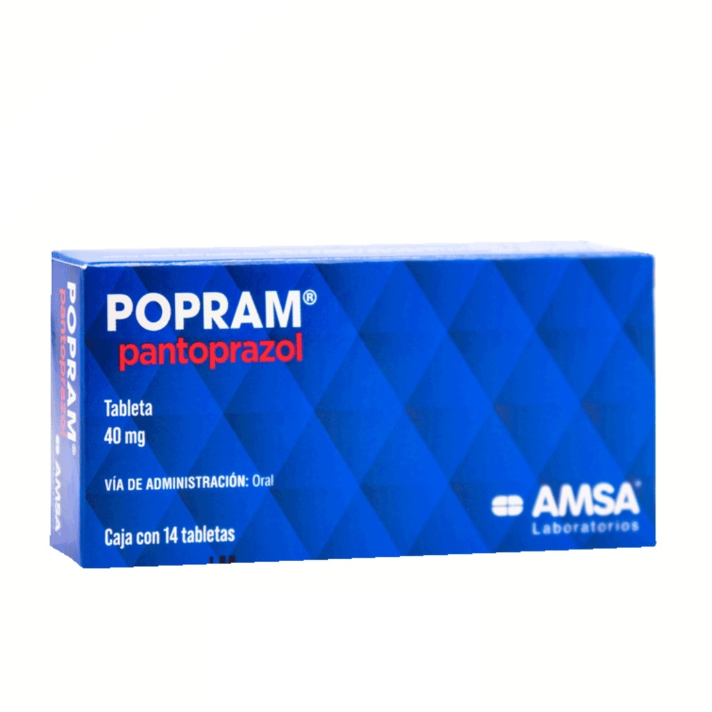 PANTOPRAZOL 40 MG C/14 TAB POPRAM LAB AMSA