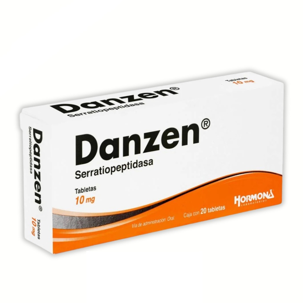 DANZEN 10 MG C/20 TAB SERRATIOPEPTIDASA LAB SANFER