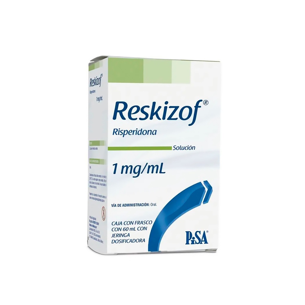 RISPERIDONA 1MG/ML SOL C/60 ML RESKIZOF LAB PISA