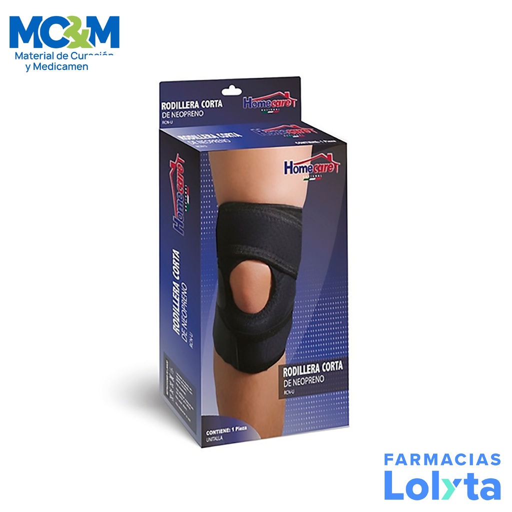 RODILLERA CORTA DE NEOPRENO UNITALLA HOME CARE