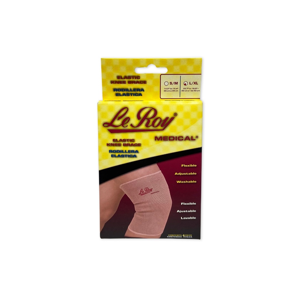 RODILLERA ELASTICA GRANDE/EXTRA GRANDE LEROY