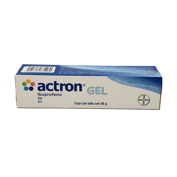 [716] ACTRON GEL 5% IBUPROFENO C/50G LAB BAYER