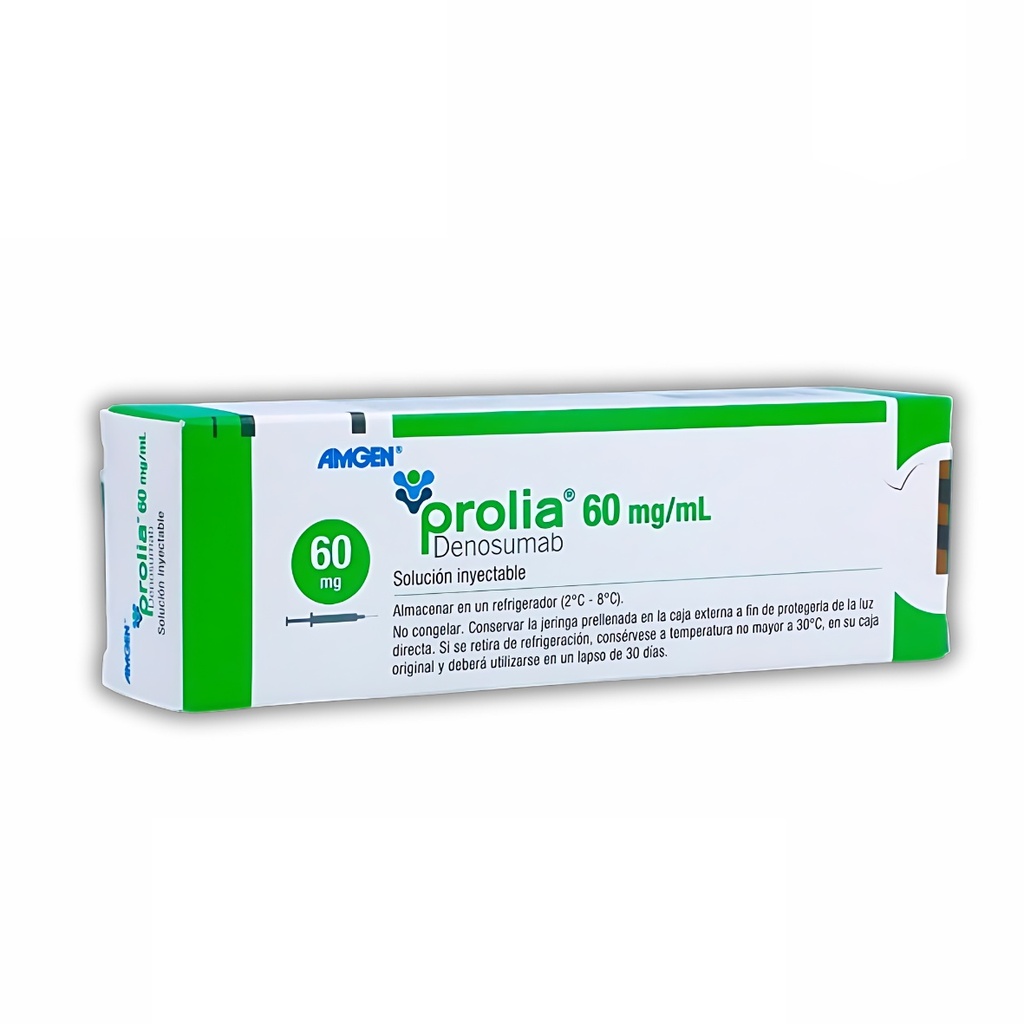 PROLIA SOL INY 60 MG/ML JERINGA PRELLENADA DENOSUMAB LAB AMGEN (RF)