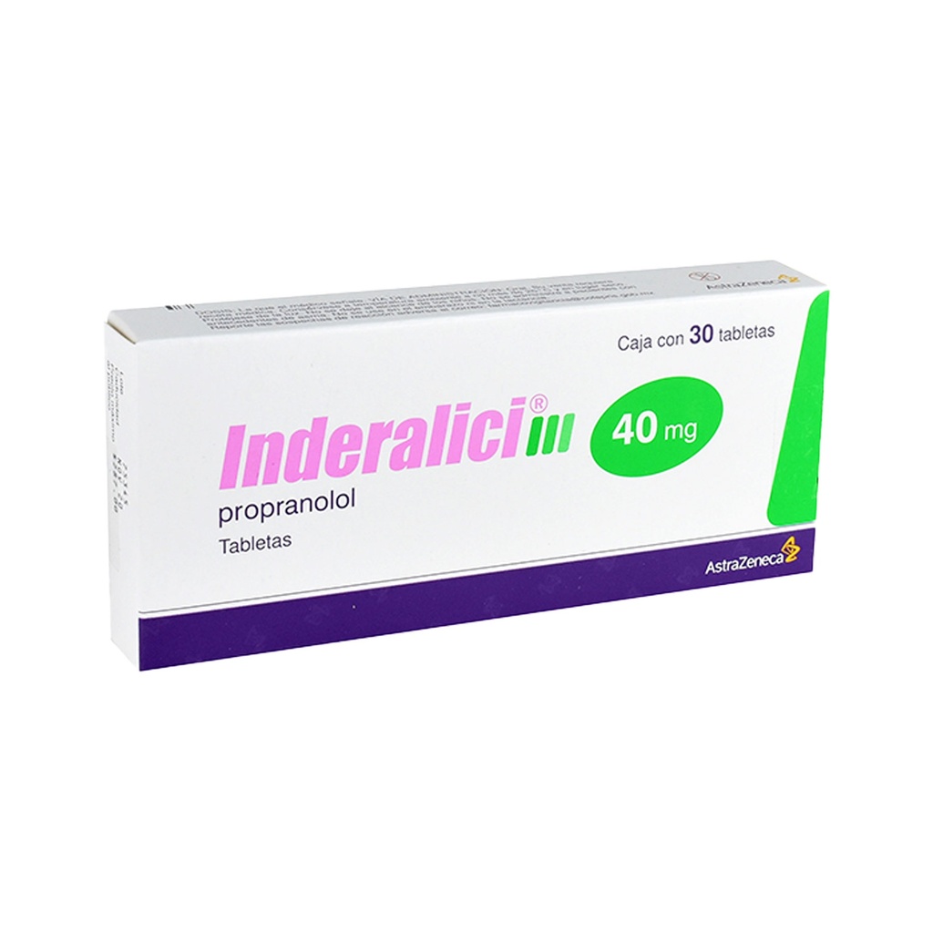 INDERALICI 40 MG C/30 TAB PROPRANOLOL LAB MOKSHA8
