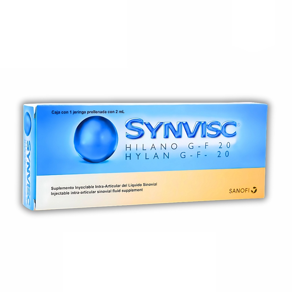 [847] SYNVISC SOL INY 8 MG/2 ML JERINGA PRELLENADA HILANO G-F 20
