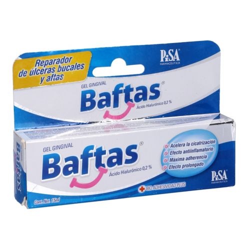 [922] BAFTAS GEL GINGIVAL 0.2% C/15 ML ACIDO HIALURONICO LAB PISA