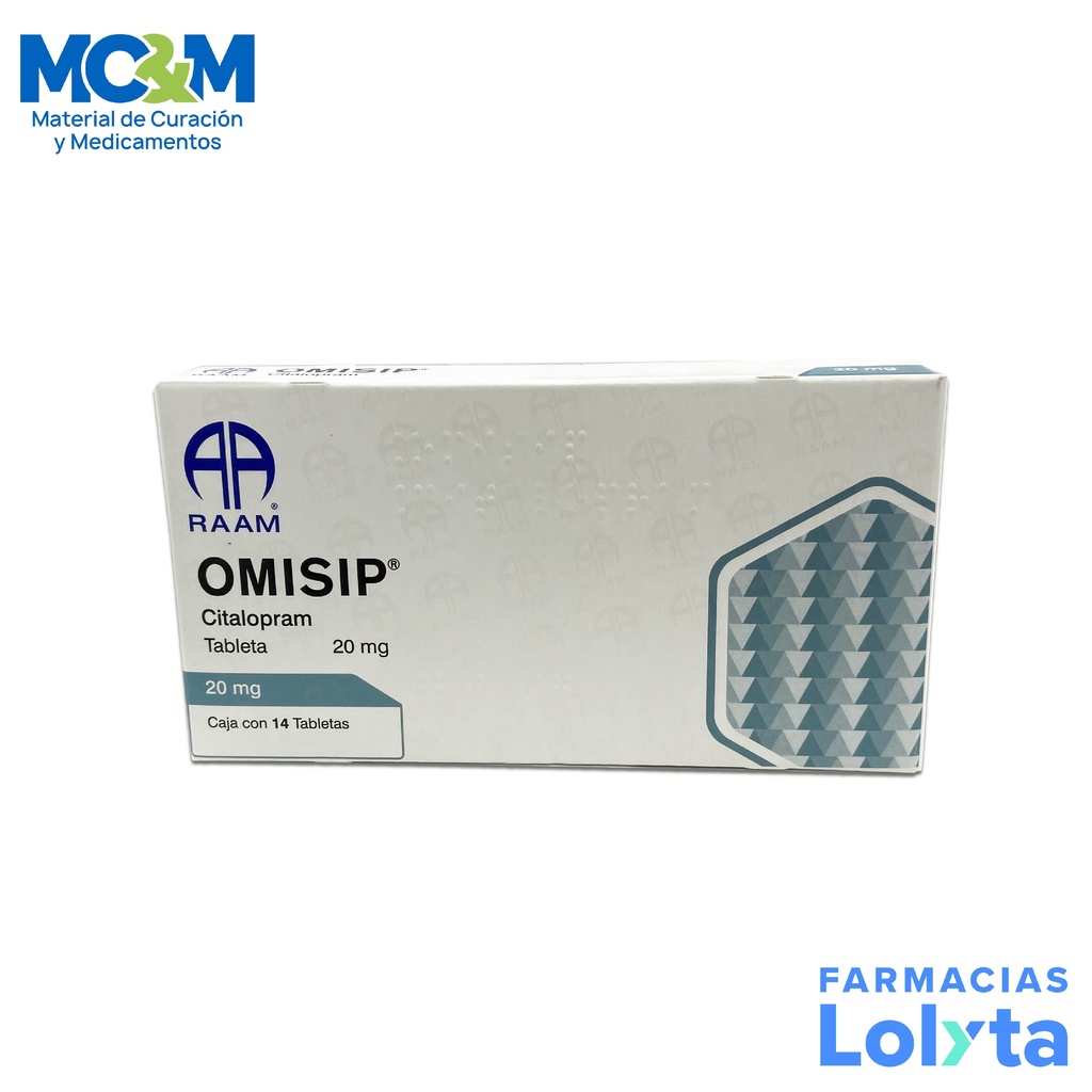 [1023] CITALOPRAM 20 MG C/14 TAB OMISIP LAB RAAM