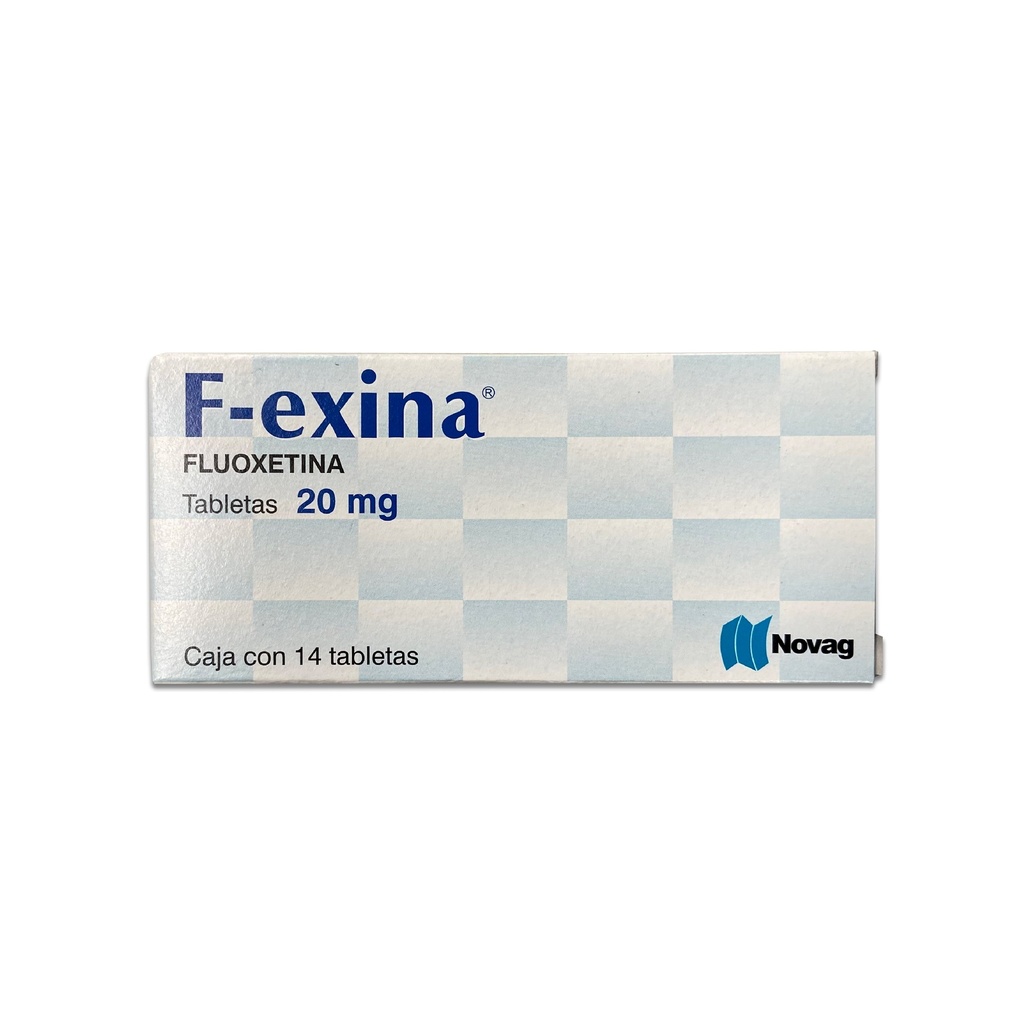 FLUOXETINA 20 MG C/14 TAB F-EXINA LAB NOVAG