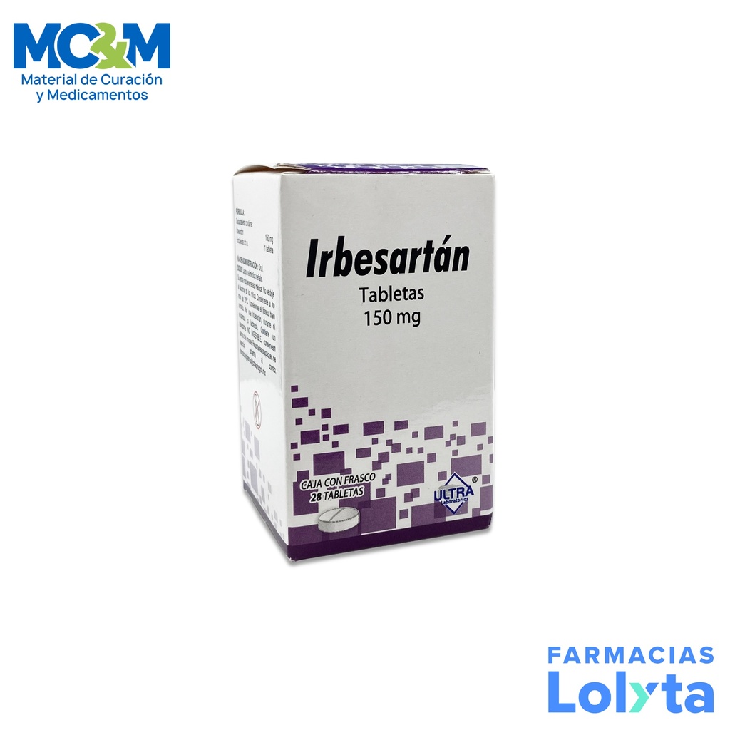IRBESARTAN 150 MG C/28 TAB LAB ULTRA