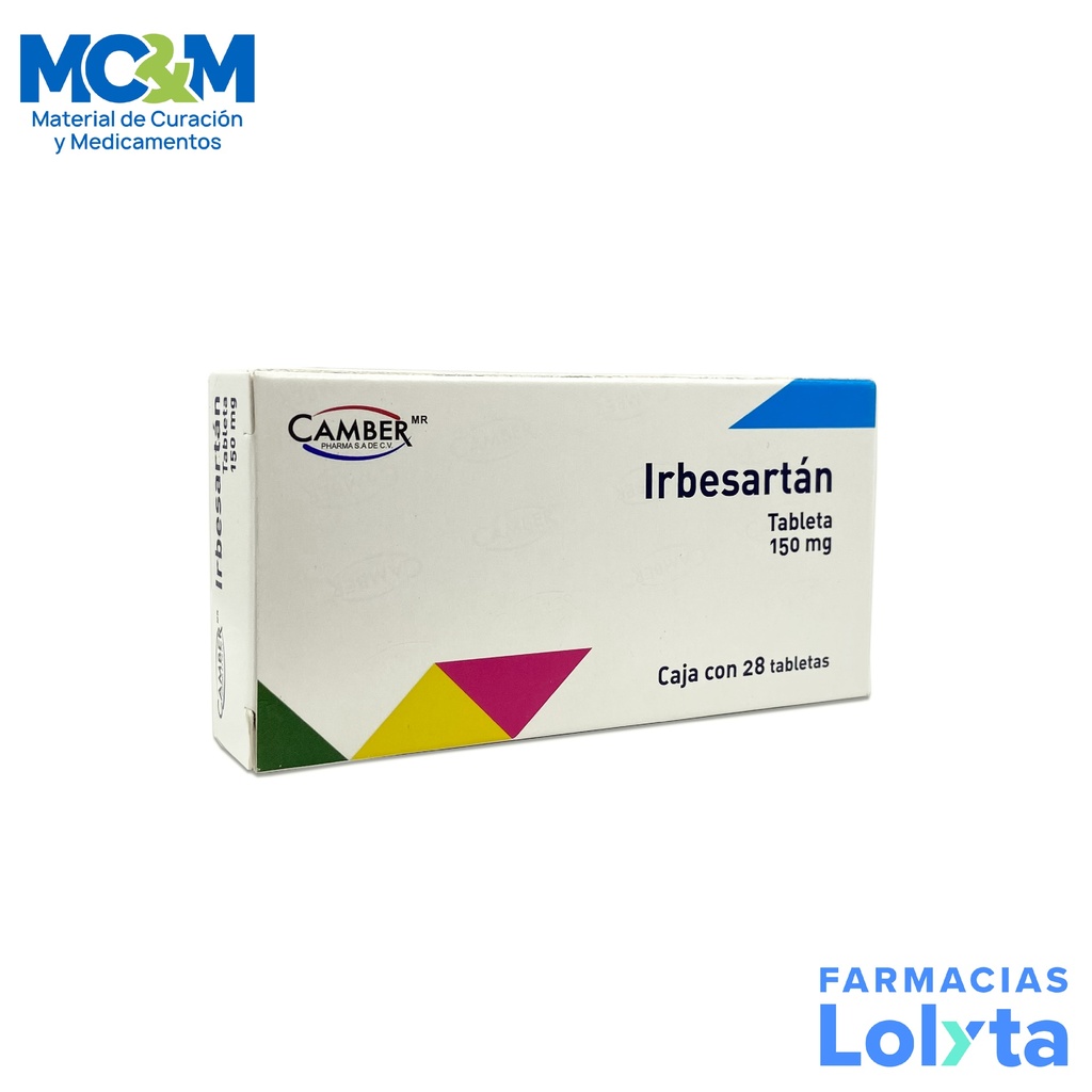 IRBESARTAN 150MG C/28 TAB LAB CAMBER
