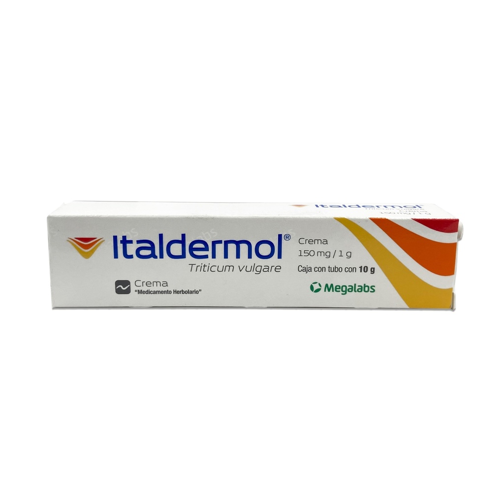 ITALDERMOL CREMA 150/10 MG/G TUBO C/10 G TRITICUM VULGARE FENOXIETANOL LAB ITALMEX