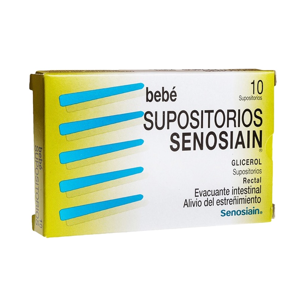 [1063] SUPOSITORIOS SENOSIAIN 1478 MG C/10 SUPOSITORIOS BEBE GLICEROL LAB SENOSIAIN