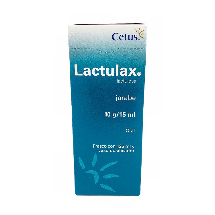 LACTULAX JARABE 10G/15ML C/125 ML LACTULOSA LAB CETUS
