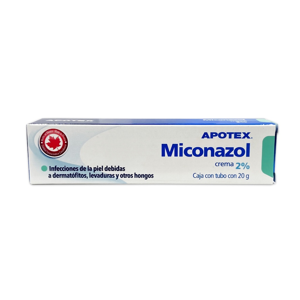 MICONAZOL CREMA 2% C/20G LAB APOTEX