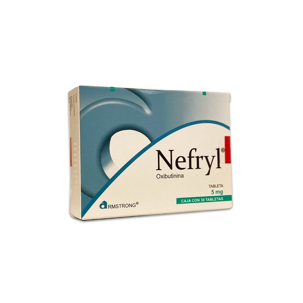 NEFRYL 5 MG C/30 TAB OXIBUTININA LAB ARMSTRONG