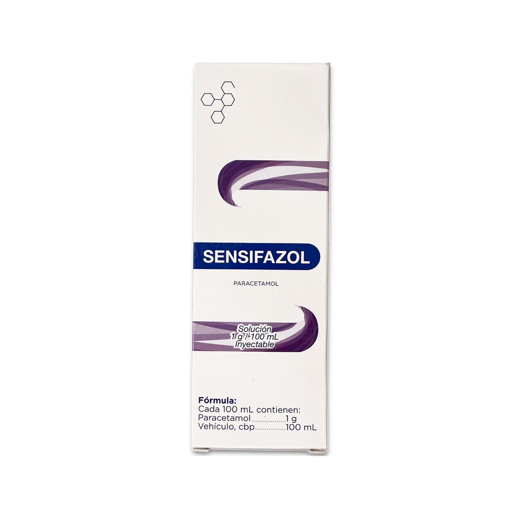 PARACETAMOL SOL INY 1 G/100 ML SENSIFAZOL LAB JAYOR