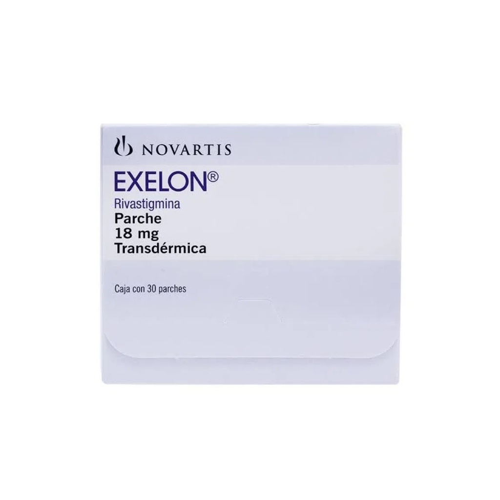 EXELON 18 MG PARCHE 24 H C/30 PARCHES RIVASTIGMINA LAB GBT