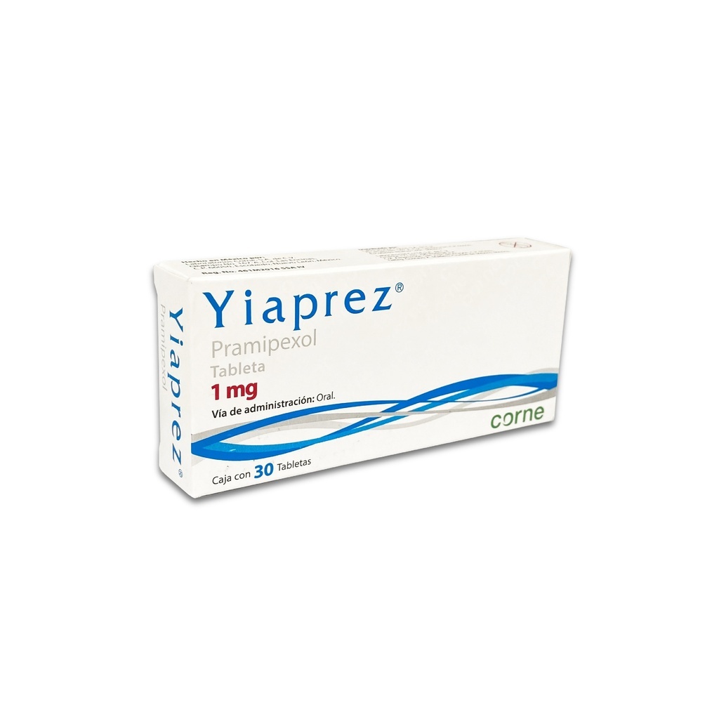 PRAMIPEXOL 1 MG C/30 TAB YIAPREZ LAB CORNE