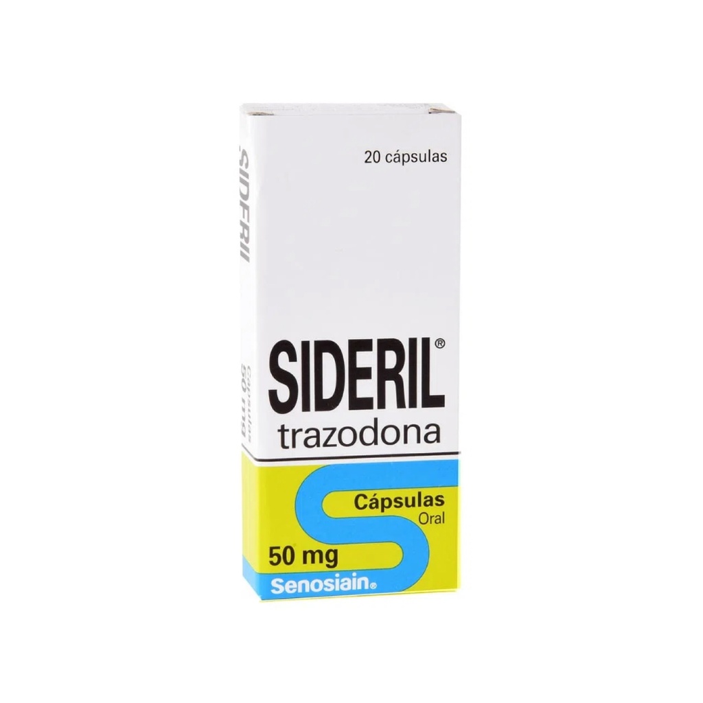 [1127] SIDERIL 50 MG C/20 CAP TRAZODONA LAB EXEA