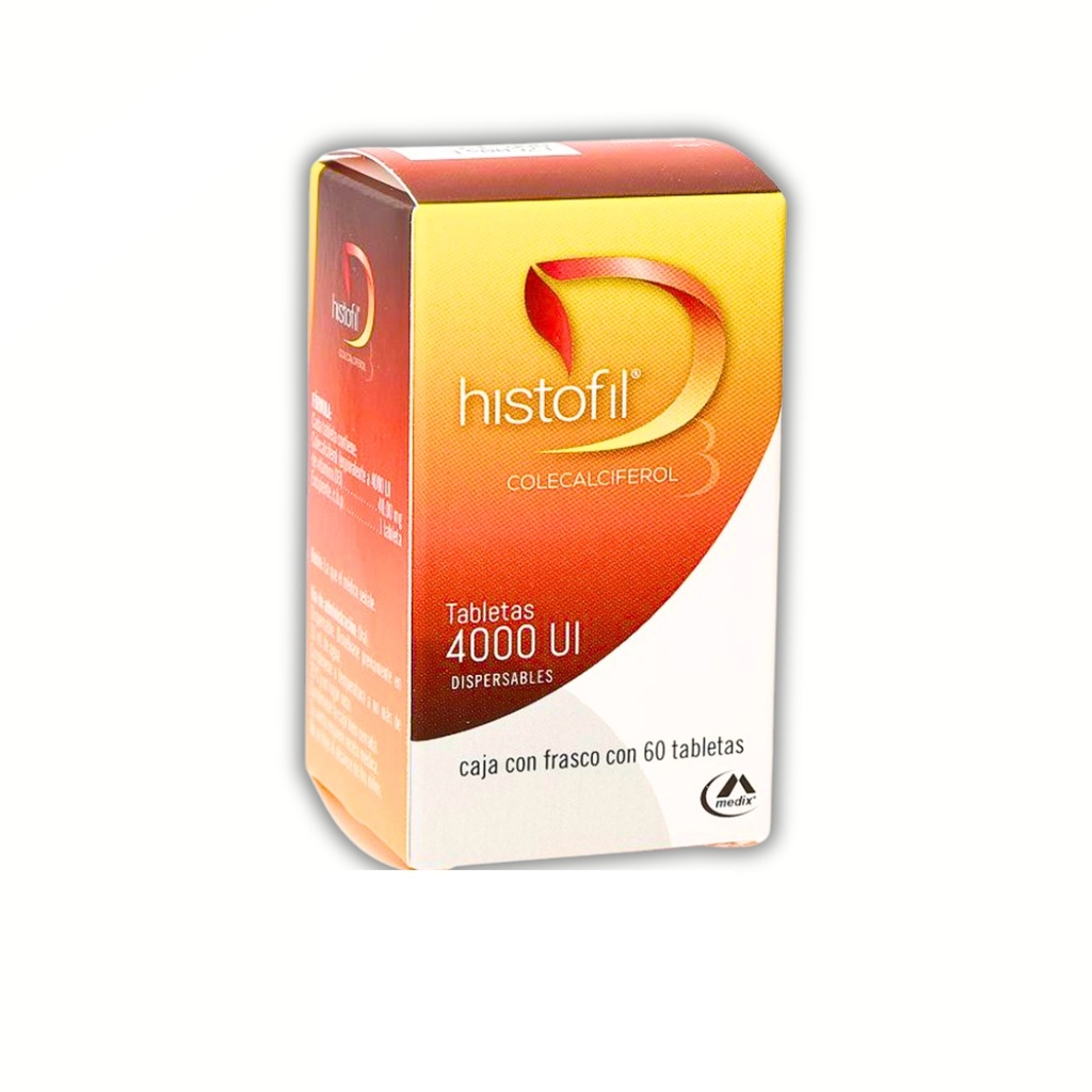 HISTOFIL 4000UI C/60 TAB COLECALCIFEROL LAB MEDIX
