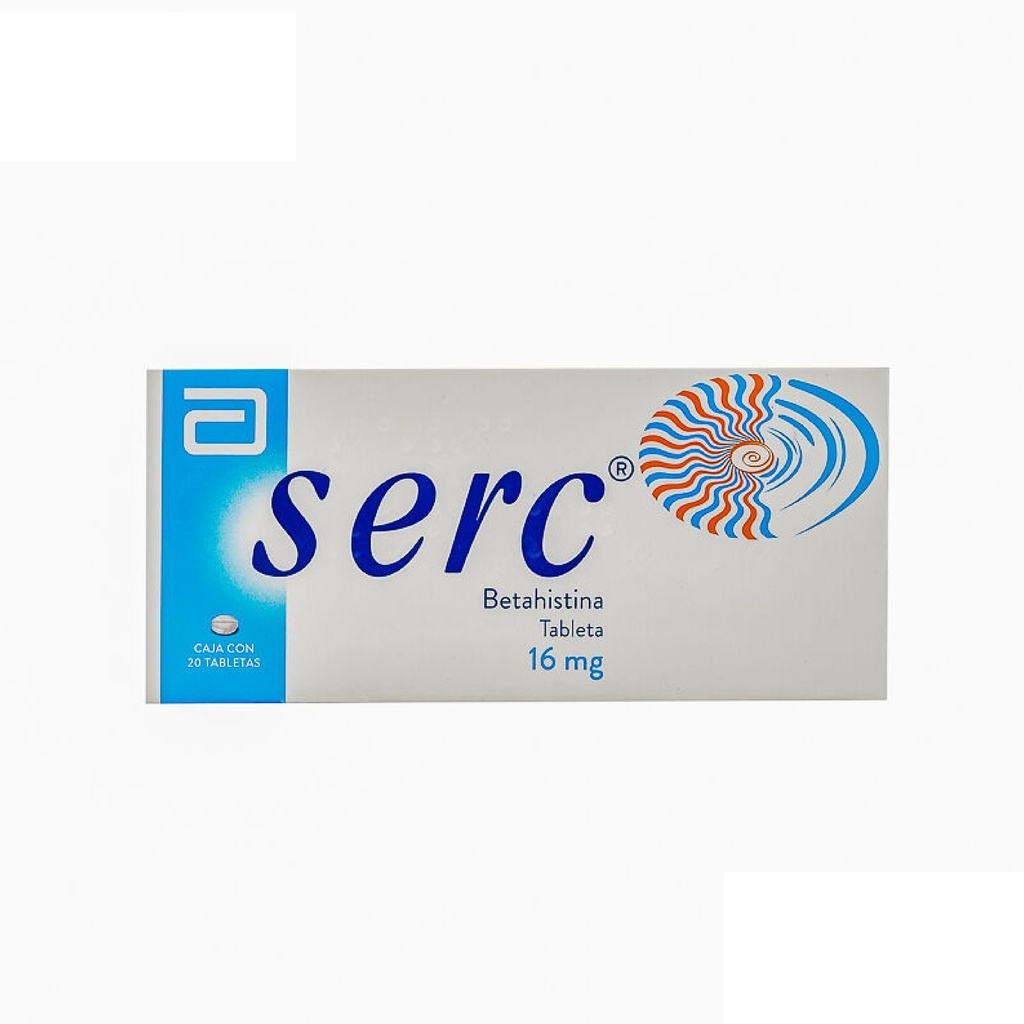 SERC 16MG C/20 TAB BETAHISTINA LAB ABBOTT
